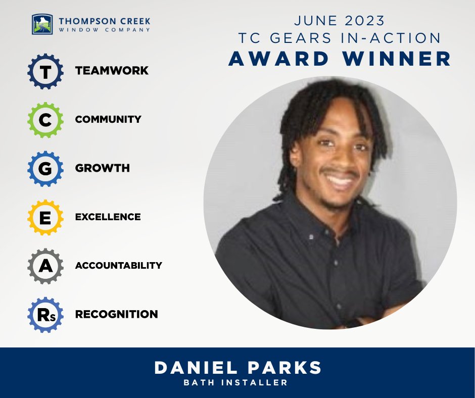 InsideTCW's tweet photo. Daniel, your #TEAMWORK is showing. Your #GROWTH and commitment to the team show our values through and through. Thank you!  #CreekProud #HouseProud

To come live our values and share in our culture, apply today at https://t.co/UuZYiB2eRv! https://t.co/q1D5nbJo1C