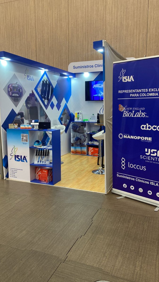 IslaMolecular's tweet photo. Hoy nuestra asesora de biología molecular Stephanía Restrepo y nuestro asesor científico Uriel Aranzales desde el V Congreso Colombiano de Bioquímica y Biología Molecular- C2B2 @sccq_oficial en Santander
#Islapresente #somosisla #C2B2 #neomundobucaramanga https://t.co/LZ3iYCwTL6