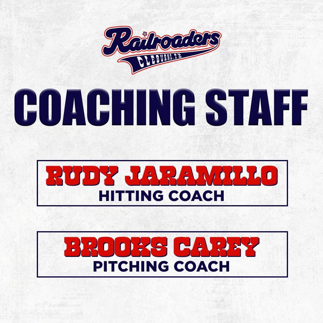 We're thrilled to introduce our new manager, former Texas Ranger, Pete Incaviglia! Accompanying him will be Rudy Jaramillo and Brooks Carey for our 2024 Coaching Staff.

Read the full release Here: bit.ly/468azpI

 #NewManagerOnDeck #railroadersbaseball #AllAboard