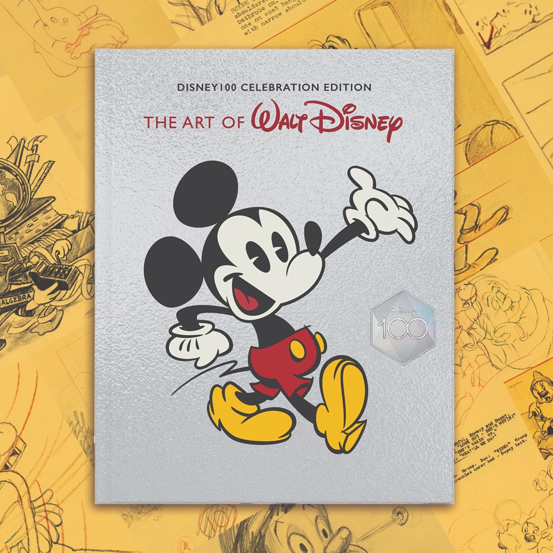Now back in print to celebrate Disney 100 Years of Wonder! The deluxe edition of THE ART OF WALT DISNEY: FROM MICKEY MOUSE TO THE MAGIC KINGDOMS AND BEYOND is available from @ABRAMSbooks wherever books are sold: bit.ly/Disney100book