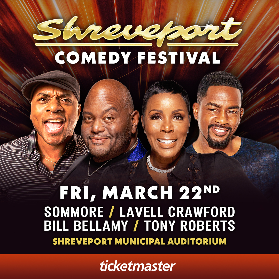 318Premiere's tweet photo. North American Entertainment Group presents the Shreveport Comedy Festival! Grab your tickets because you deserve a night of laughs.

📷 PRE-SALE Tickets on 11/8 @10 am CST.
Code: LAUGH

https://t.co/snbYIY3GXv https://t.co/6ruacEH6GY