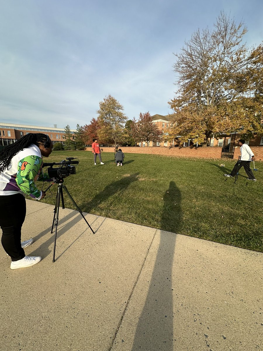 Did you know Ladder Golf brand is the original ladder ball tossing game? It was founded in 2003! For #J603a my classmates and I practiced active interviews while playing a fun outdoor game! #merrillmade