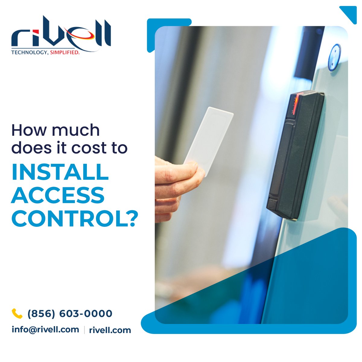 Rivell_LLC's tweet photo. How much does it cost to install #accesscontrol?

Dive into the details of access control installation costs at Rivell. Are you Ready to install an #accesscontrolsystem for your business?

https://t.co/JA51bm63it

#accesscontrolsolutions #accesscontrolservices #securitysystem https://t.co/AVMIlf2tos