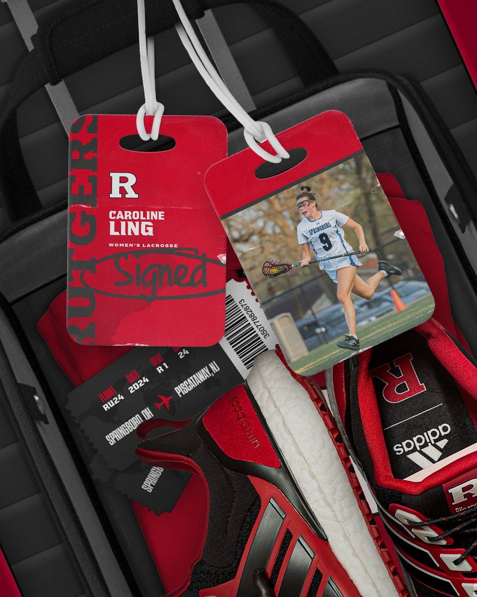 Caroline Ling is OFFICIALLY a Scarlet Knight! 🖊️

#BxB 🧱 | #GoRU