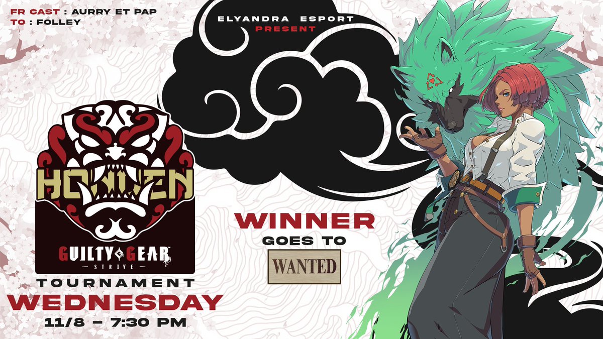 eya_team's tweet image. 🏯 HONDEN #5 🏯

Pour l&apos;édition de ce soir, @Aurryuken accompagnera @Pap_fgc au cast. 🫶

Pour rappel, les inscriptions sous toujours ouvertes... 👀

Rendez-vous à 19h30 sur la chaine de pap !

#BeUnleashed