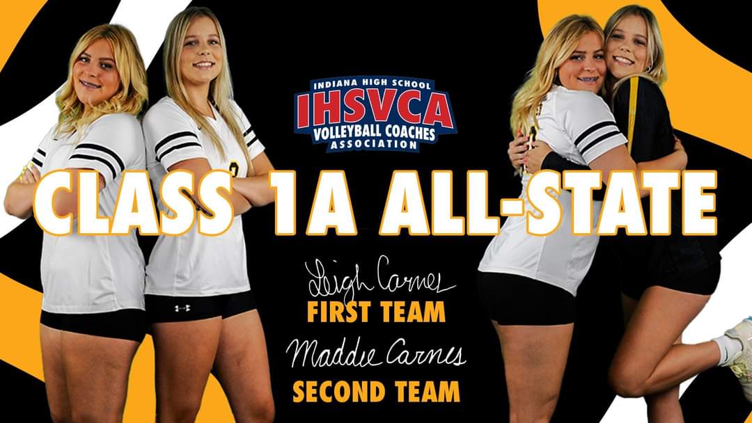 Congratulations to Leigh and Maddie Carnes on being named Class 1A All-State!
📝: athletics.svalley.k12.in.us/Article/15854