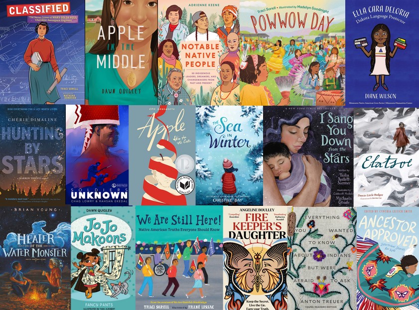 Celebrate #NativeAmericanHeritageMonth with our themed booklists! More to come soon...

colorincolorado.org/books-authors/… @CynLeitichSmith