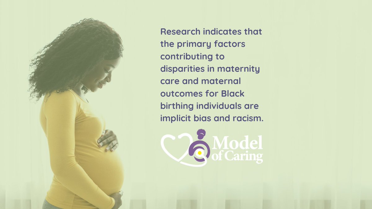 1/2: Research reveals that implicit bias and racism are at the heart of the inequalities faced by Black birthing individuals in maternity care. 

#maternalhealthequity #healthdisparities #blackmaternalhealth #medicalracism #healthcare #healthsystem #healthracism