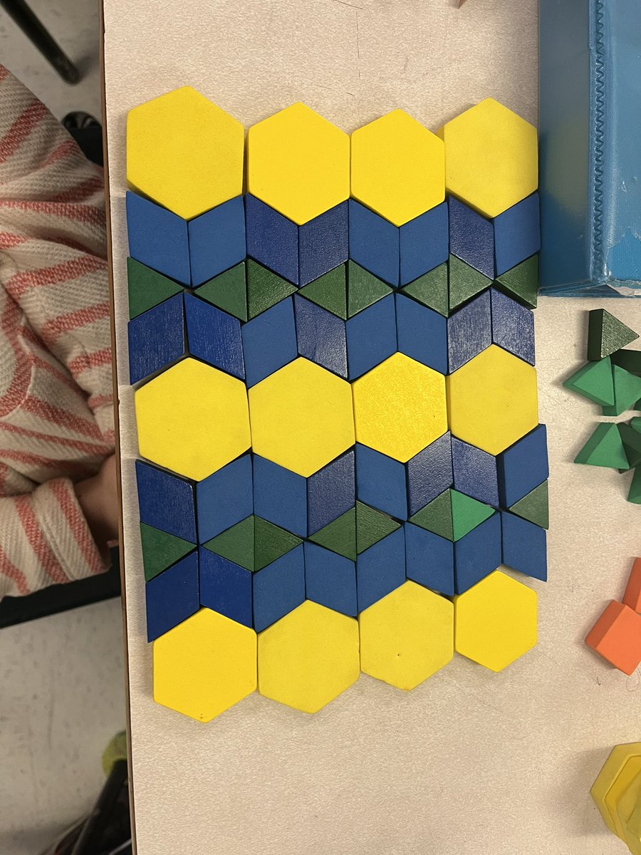 Our grade 8 Math classes creating tessellations with the Math Circle team from Dal! <a href="/HRCE_NS/">Halifax Regional Centre for Education</a>