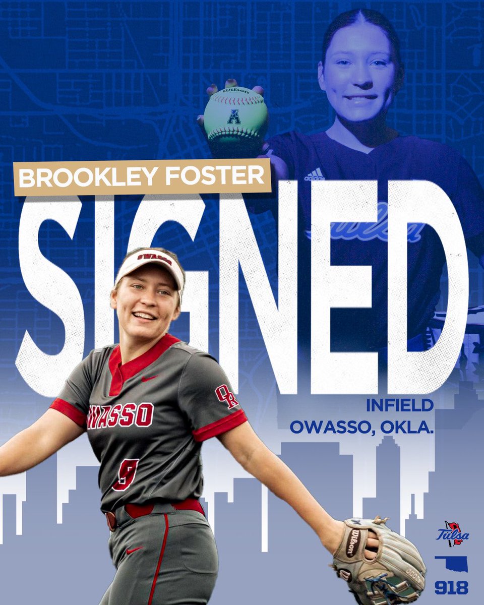 Tulsa Softball (@tulsasoftball) on Twitter photo ๐๐๐๐๐๐๐๐ก๐ก๐ฎ ๐ค๐๐๐๐๐๐๐ก ๐ซก
Join us in welcoming <a href="/brookleyfoster/">Brookley Foster</a> to our family! Reign โCane! ๐๐
#NSD #ReignCane ๐๐๐๐๐๐๐๐ก๐ก๐ฎ ๐ค๐๐๐๐๐๐๐ก ๐ซก
Join us in welcoming <a href="/brookleyfoster/">Brookley Foster</a> to our family! Reign โCane! ๐๐
#NSD #ReignCane