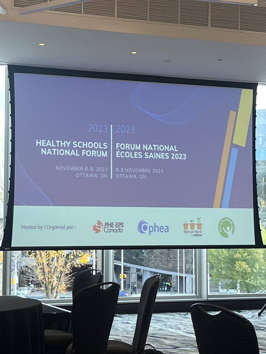 Learning, listening, and collaborating about “Changing the system from roadblocks to opportunities” <a href="/PHECanada/">PHE Canada | EPS Canada</a> Healthy Schools 🇨🇦Forum with <a href="/AngelaNorman3/">Angela Norman</a> <a href="/NLTA_Health_Ed/">NLTA Health Education</a>