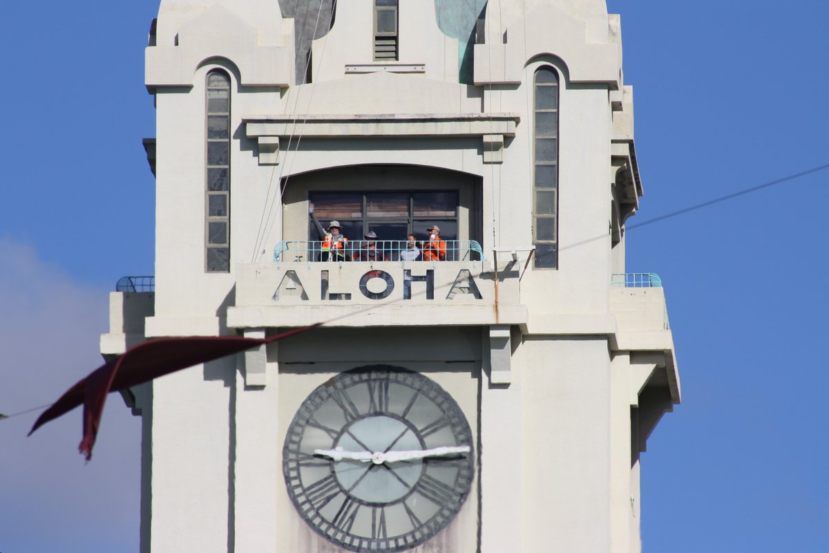 Aloha!

@SEARCH_Inc @frontierprec @DOTHawaii #hawaii #honolulu #alohatower #historicpreservation #maritime