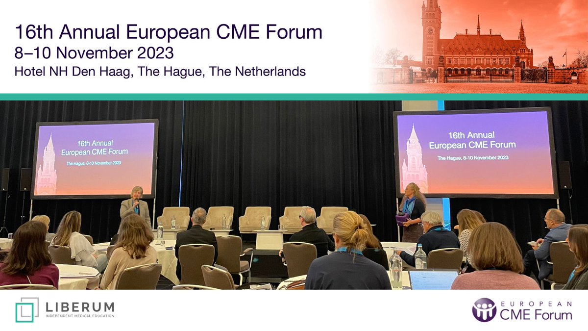 LiberumIME's tweet photo. Reunited with friends and colleagues at the 16th Annual European CME Forum.
Today's topic: Listening to others.
Celeste Kolanko teamed with Sophie Wilson to lead 'Essential ingredients to developing a proposal'

#cmecpd #bestpractices #accrediting #16ECF. https://t.co/tXO2jBmxwq