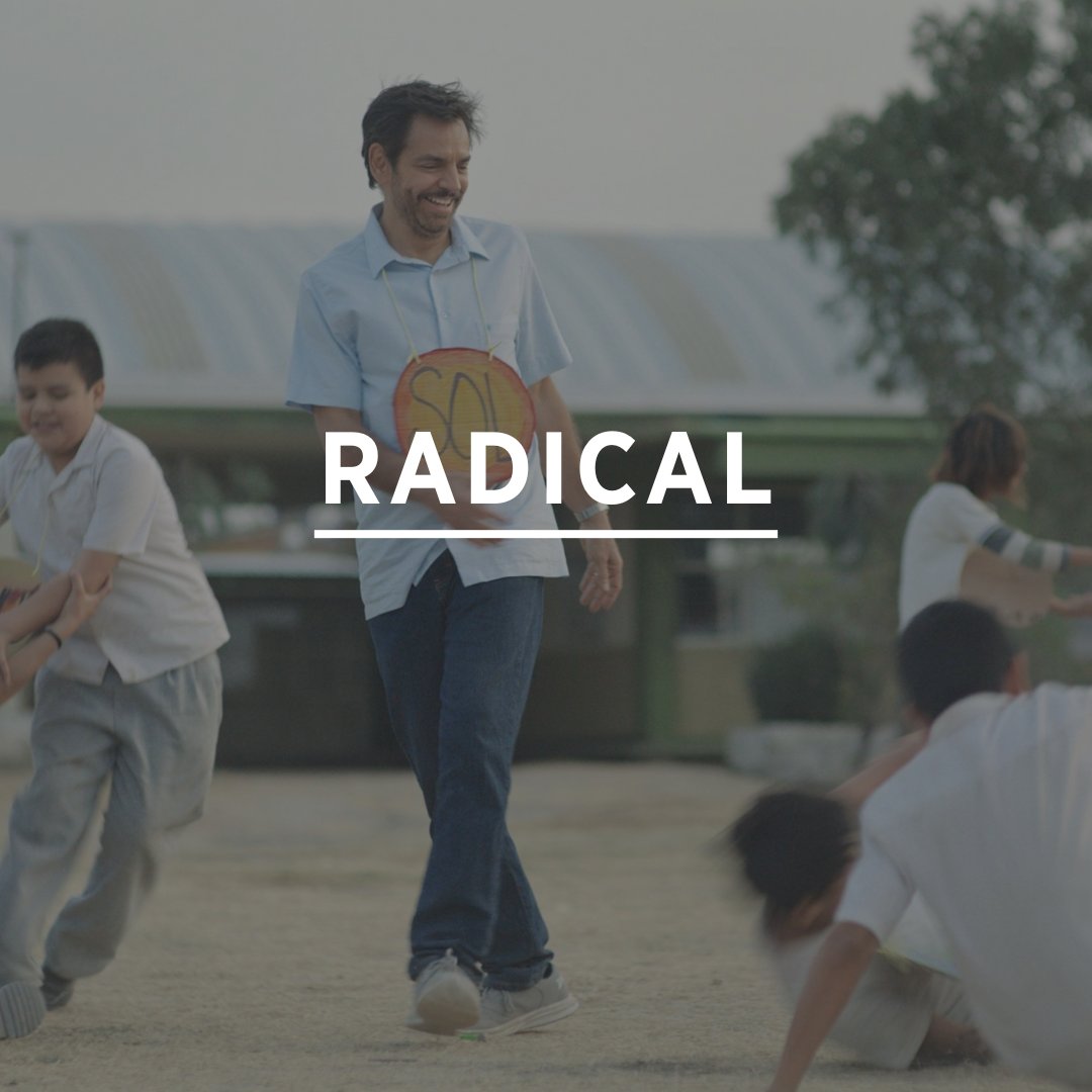 MiamiFilmFest's tweet photo. 🥇 #RADICAL, written and directed by Christopher Zalla and starring Eugenio Derbez, has been chosen as our first runner-up audience award for #GemsFF. If you didn't catch this during GEMS you can watch it at @gablescinema ! #MiamiFF https://t.co/olBkL2CY6N
