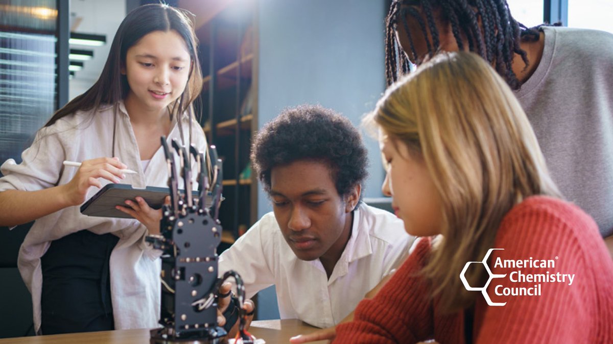 AmChemistry's tweet photo. Today, we celebrate #NationalSTEMDay and the endless work of the chemical industry in driving innovation! Kudos to organizations like @chem_ed and programs like #FOSSI for pushing boundaries, inspiring minds, and shaping a brighter future through #STEM!
https://t.co/nGUUS8HBJj https://t.co/EVuLTQ2rQb