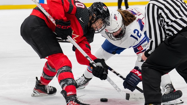 The #RivalrySeries starts tonight! Declare your allegiances now: 🇨🇦 or 🇺🇸? 9:30pm ET on @NHLNetwork