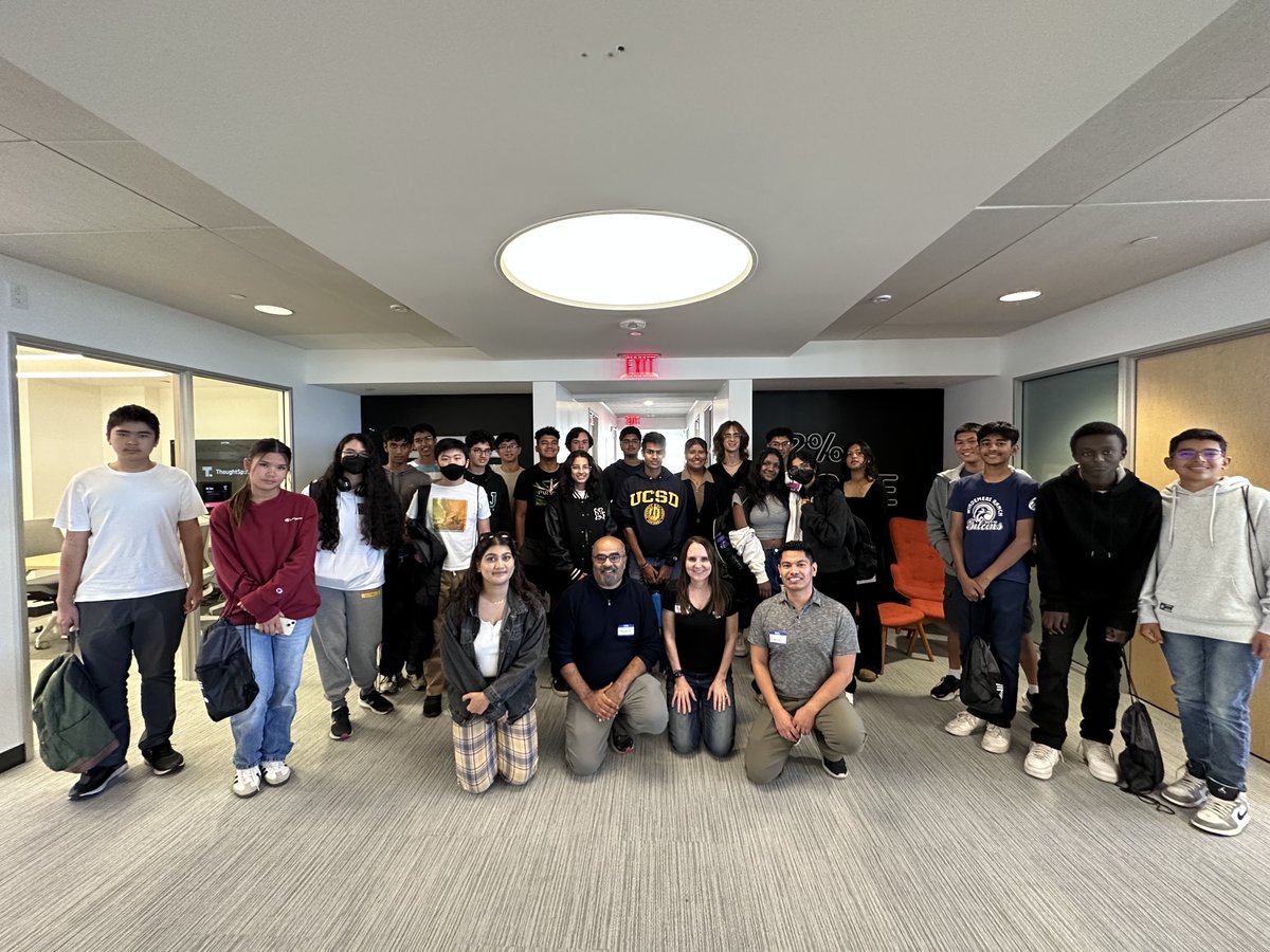 ThoughtSpot is proud to support the @markcubanai to help educate high school students on #data and #AI. Here’s a look back at the recent AI Boot camp run by #Spotters at our Mountain View office. #LifeAtThoughtSpot #MCFAIBootcamp Join our mission bit.ly/3SwRV7K