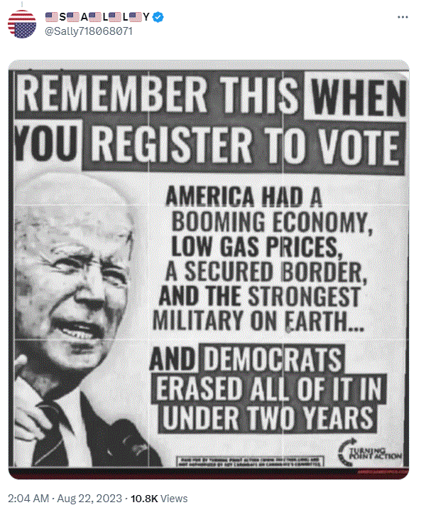 RickyDoggin's tweet photo. Just The Facts, Ma'am https://t.co/o2jF5pXHkb