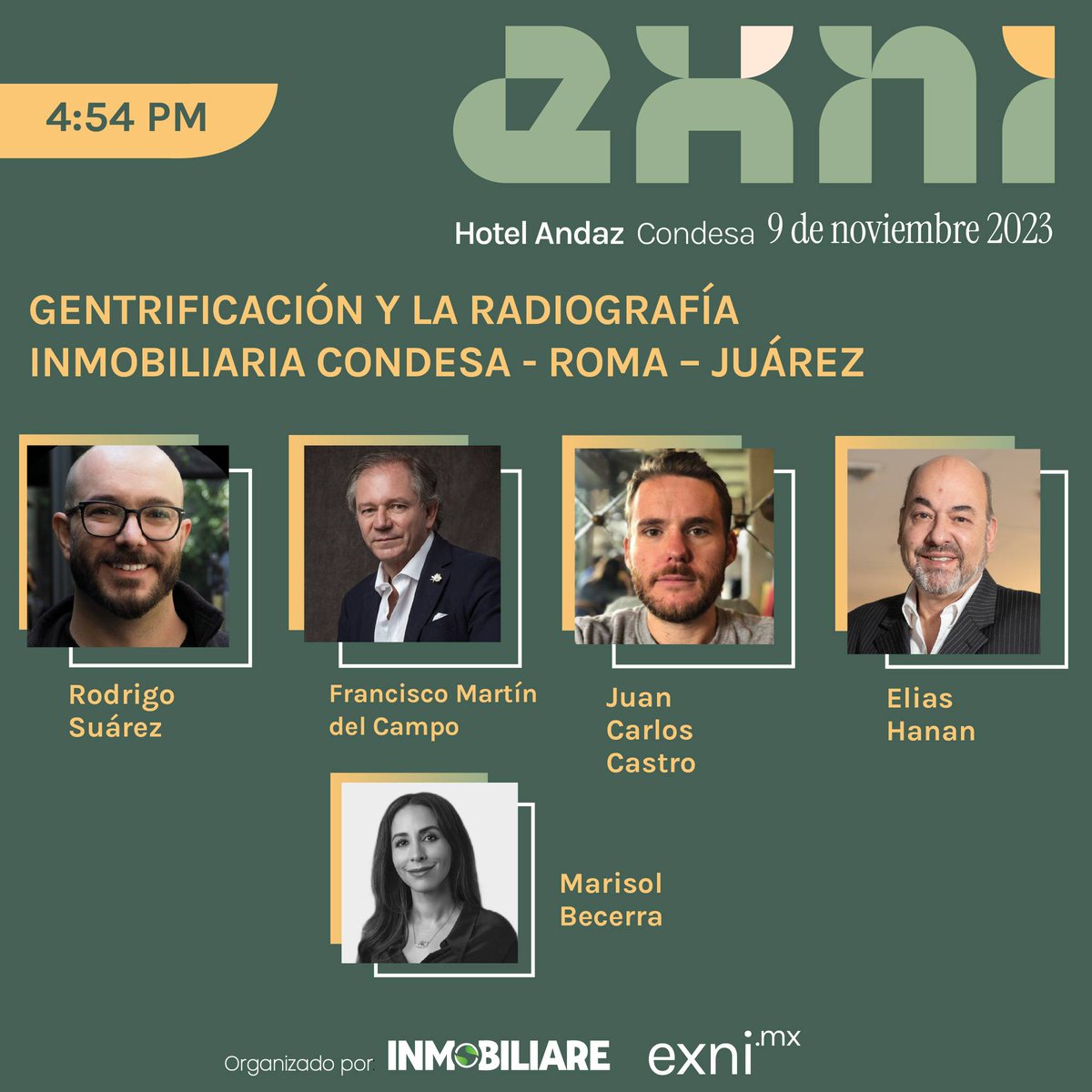 TINSAMEXICO's tweet photo. 🙌🏼Estamos muy contentos de participar en una edición más de #EXNI, la Expo de Negocios Inmobiliarios organizada por @INMOBILIARE 

¡Nos vemos mañana!

📍Lugar: Hotel Andaz, Condesa
📅Día: 9 Nov 2023

🌐Para mayor información visita https://t.co/BePy6VTfLV https://t.co/BoxeByFh4x