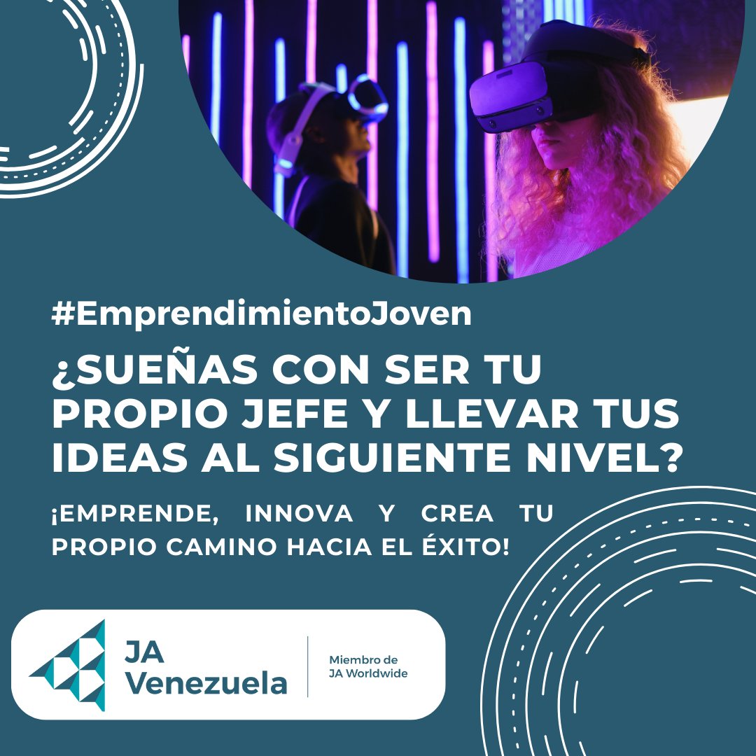 #EmprendimientoJoven
El emprendimiento es el camino. Aprende a identificar oportunidades, crear un plan de negocios sólido y desarrollar habilidades de liderazgo son herramientas que te ayudarán a desarrollar ideas extraordinarias.

 #JaVenezuela #Venezuela #Jovenes #Joven
