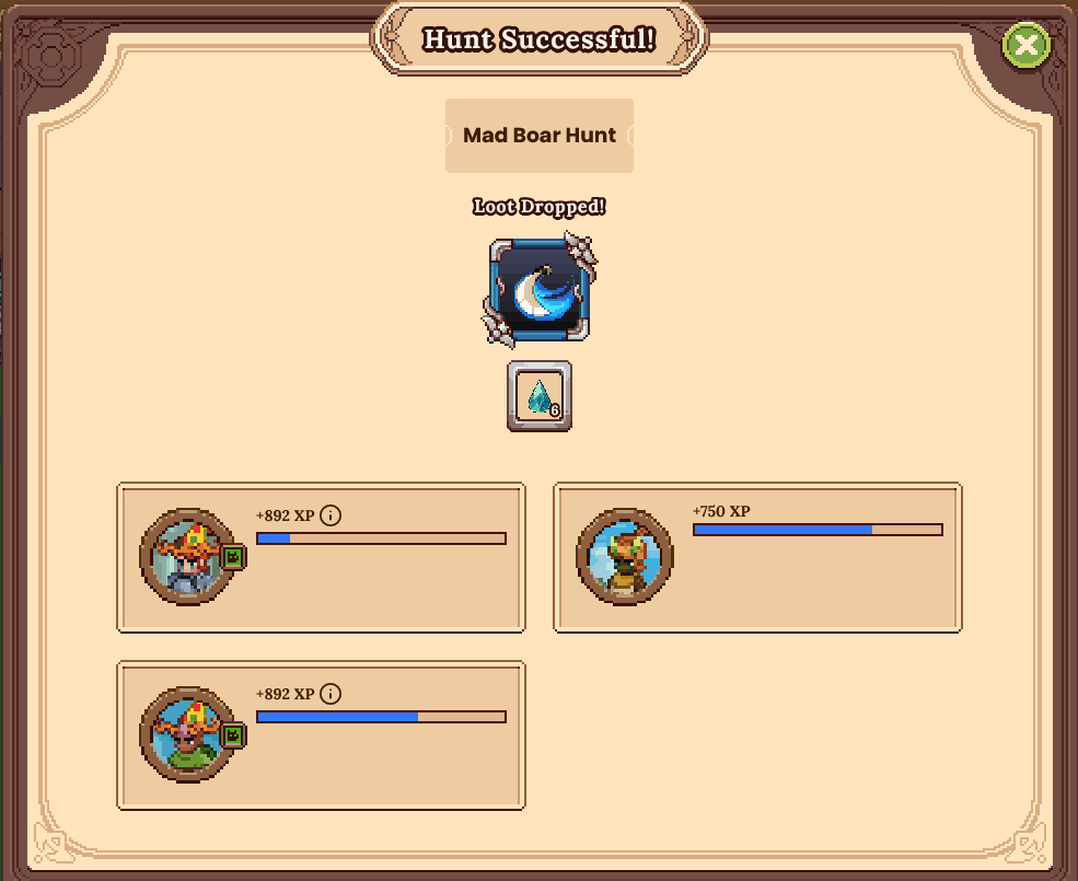 boggsee33's tweet photo. New Adventure's, bring New #Rewards...
Today in @DeFiKingdoms , our hero's smashed up some Wild Boars with a Grand Victory !
Upon defeating the grand #Hunt for boars, our hero's walked over their fallen boar bodies.
#Prester the Knight noticed something protruding from the mama boar. He walked over and then pulled out a #GoreBlade weapon and raised it into the air !
Shouting "Victory is ours @MythicSquadDFK !"