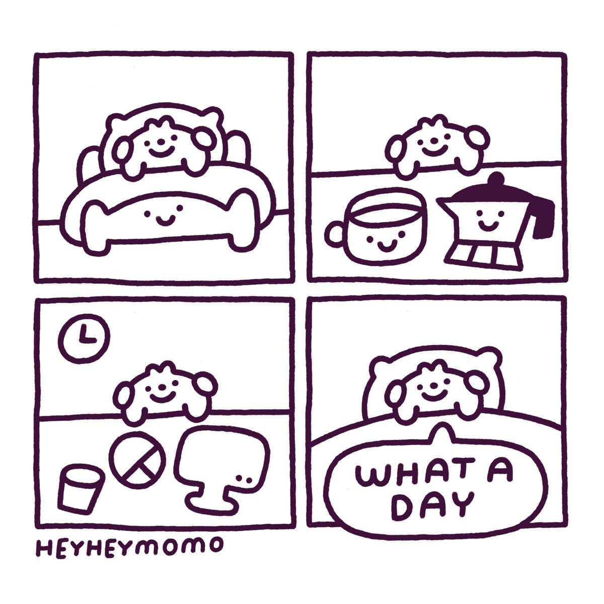 A momo comic that you can color 