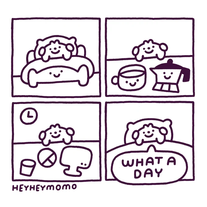 A momo comic that you can color 