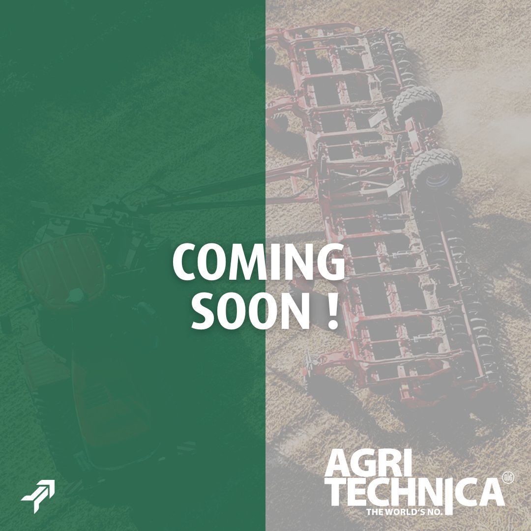 Kverneland Group (@kvernelandgroup) on Twitter photo Only a few days to go till <a href="/AGRITECHNICA/">AGRITECHNICA</a> 2023. We cannot wait to see you in Hall 05. If you cannot be there in real life, we will keep you updated here on our social media.
Do not forget to follow our Facebook and Instagram channels to ensure you do not miss out! 📱👍 Only a few days to go till <a href="/AGRITECHNICA/">AGRITECHNICA</a> 2023. We cannot wait to see you in Hall 05. If you cannot be there in real life, we will keep you updated here on our social media.
Do not forget to follow our Facebook and Instagram channels to ensure you do not miss out! 📱👍