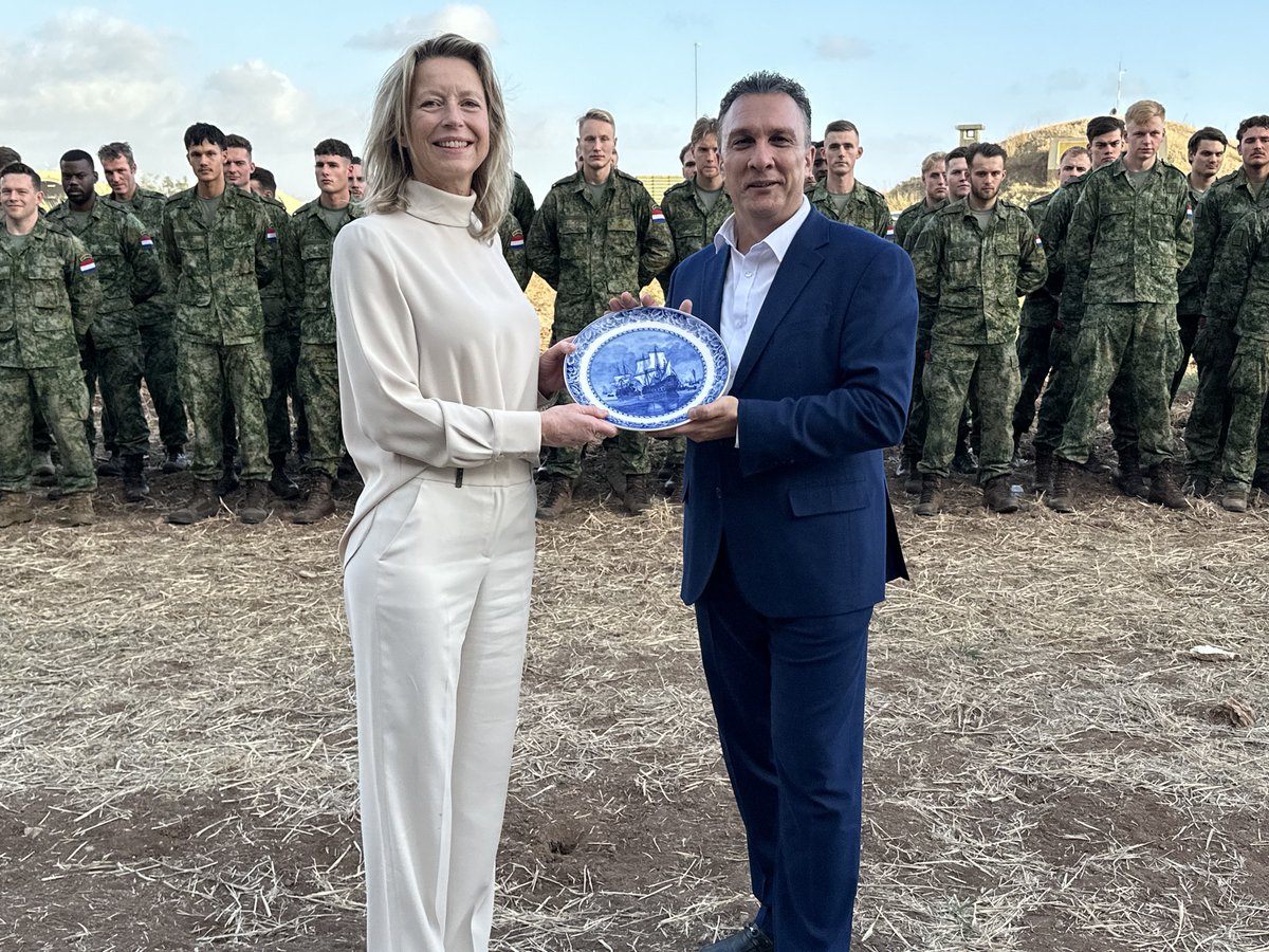 Today, I met my Dutch counterpart @DefensieMin in the context of her visit to Cyprus. We discussed, among others, developments in the eastern Med region and exchanged views on potential evacuation operations from conflict zones. I highlighted the role of Cyprus as a pillar of…