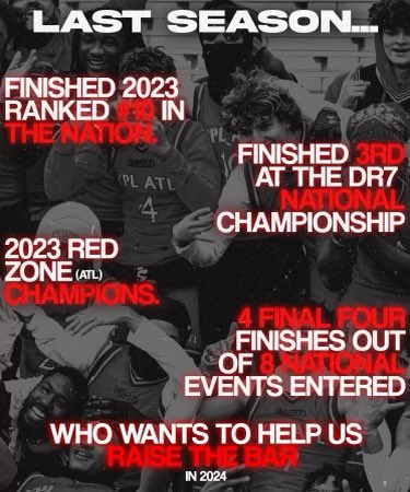 Nxt_Gen_Academy's tweet photo. 2024 Tryouts Info is now Live on our new website. Come be apart of something special #NEXTGENATL
@coachkeels4 @CoachDavid_YPL 

⬇️⬇️⬇️ Register Here: ⬇️⬇️⬇️
https://t.co/WJNKIZP3vE https://t.co/QeAdkevMjg