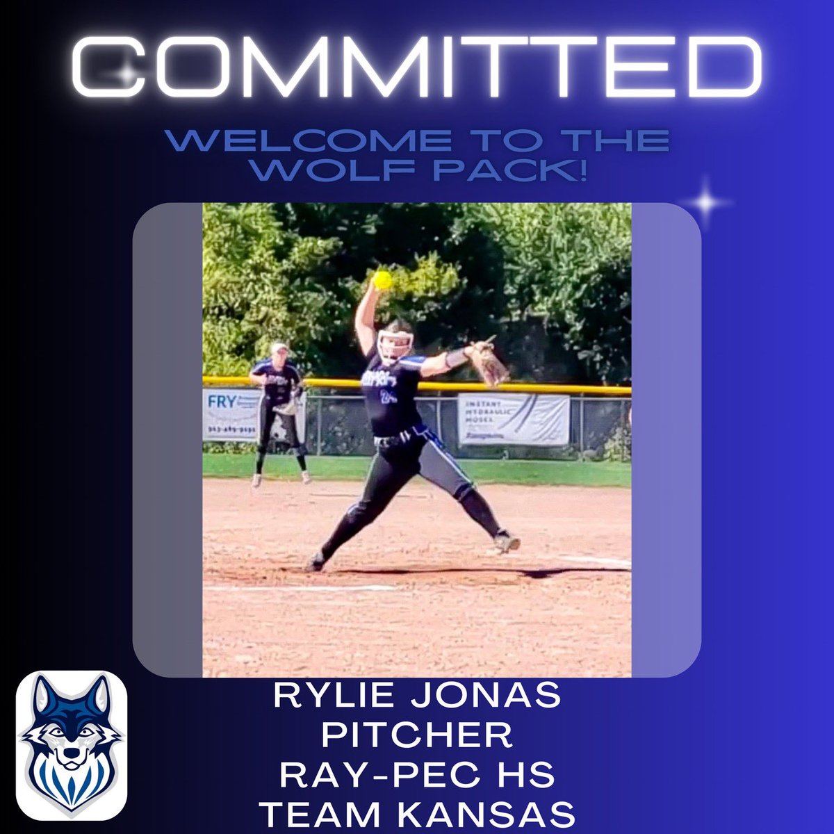 mcckc_softball's tweet photo. Welcome to the 🐺 family, Rylie! https://t.co/FvA6MLPdAF