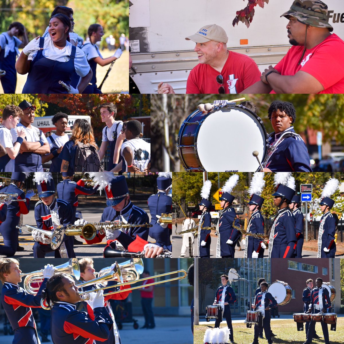 Do you know where you are? You’re in the jungle, baby! 🤘🎸🌴🏝️ One. Last. Time.

Thanks to the Sanderson and Cary HS Bands for hosting us at our final two competitions of the year. We had a blast! (I mean really, we had literal rumpus on the field 👹)