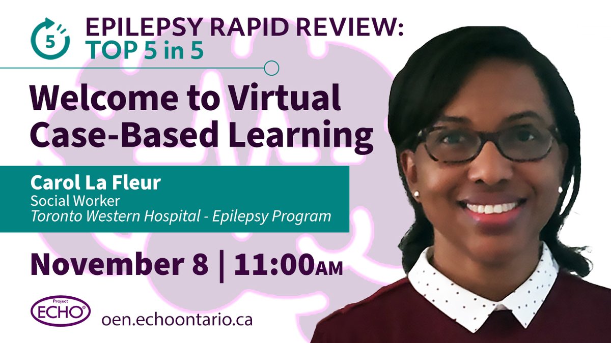 Our 5-in-5 Epilepsy Rapid Review is underway, diving into quick hits for our #hcp learners on epilepsy and seizure management strategies. 
#EpilepsyAwarenessMonth 
#EpilepsyRapidReview
⤵️
oen.echoontario.ca/epilepsy-rapid…