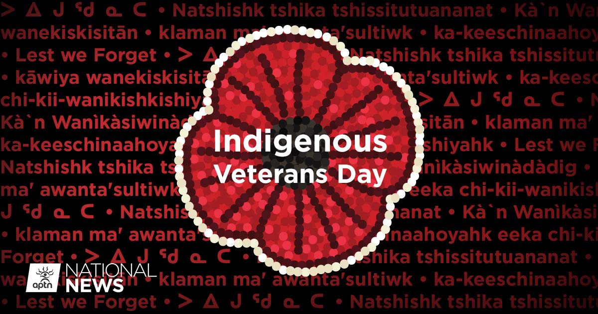 Today on #IndigenousVeteransDay we celebrate and remember First Nations, Inuit, and Métis veterans and all they have done. Thank you for your service and the impact you have made.