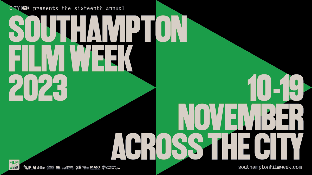 SotonFilmWeek's tweet image. The 16th annual Southampton Film Week kicks off this weekend with a film-tastic showcase of films &amp;amp; filmmaking talent from across the region, the UK &amp;amp; around the world! Join us for the best of features &amp;amp; shorts, filmmaker Q&amp;amp;As, live music &amp;amp; film and more!
southamptonfilmweek.com/whats-on