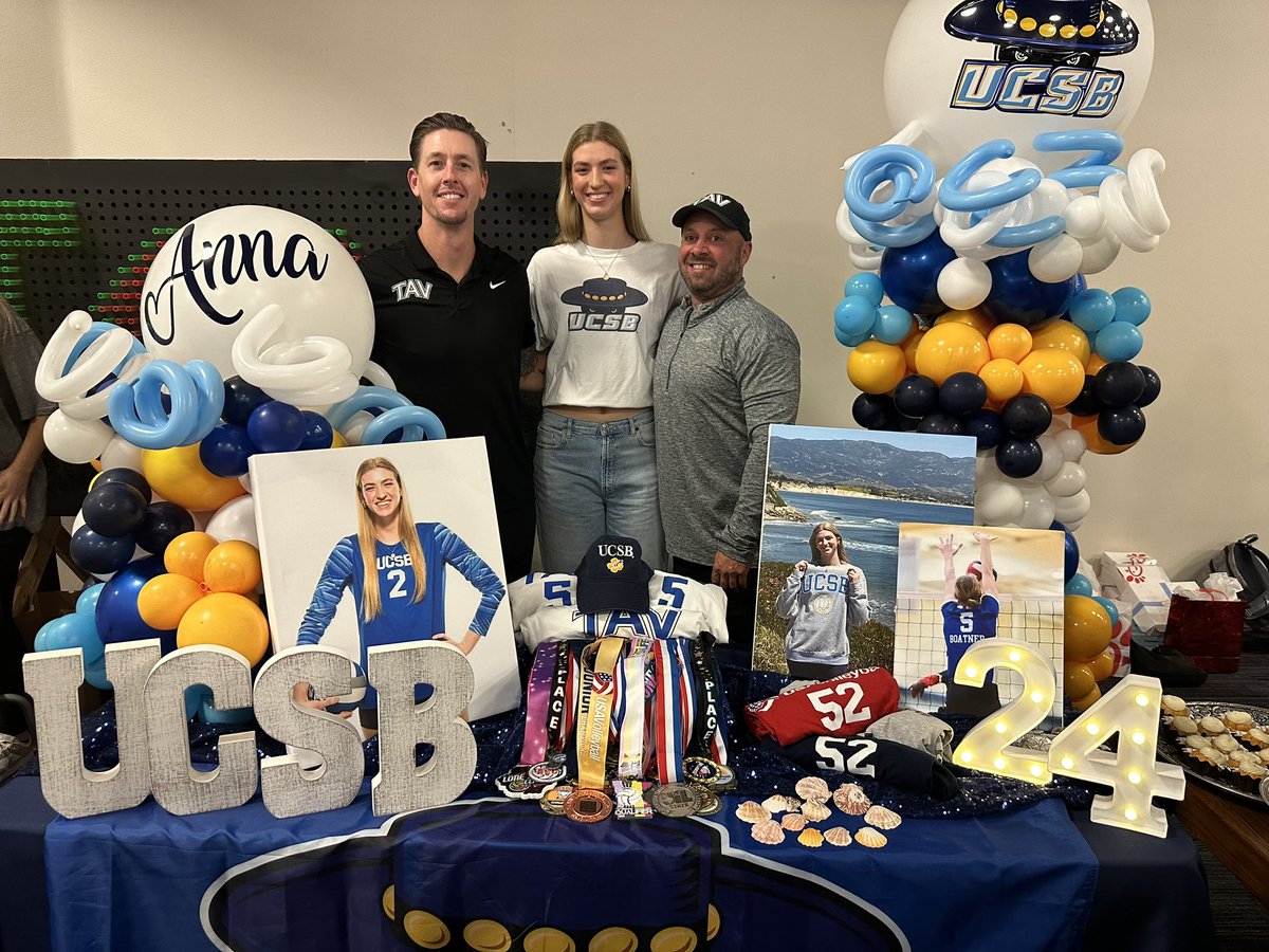 TAVVolleyball's tweet photo. #TAVSigningAlert: Congrats to #TAV18Black athlete Anna Boatner (Keller HS) for signing with UCSB! #GoTAV https://t.co/lodY78SS7M
