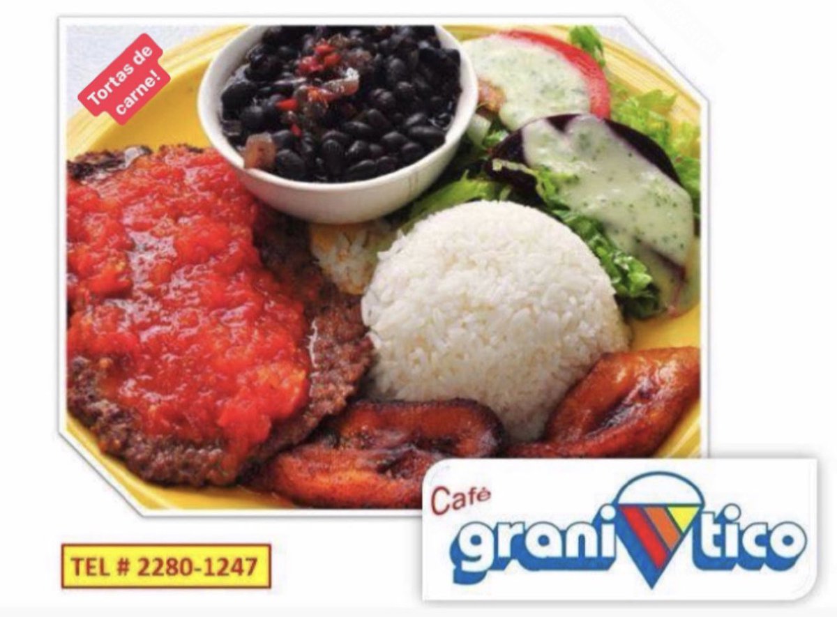 Granitico1's tweet photo. Hoy MIÉRCOLES ...
Plato del día... TORTAS DE CARNE CON SALSA NATURAL DE TOMATE 🍅!
Incluye bebida natural.
#comidacostarricense #platodeldía #pozole
#comidatipica #comidacasera #sopaazteca
#comidahechaconamor https://t.co/ZNqLBRi35G
