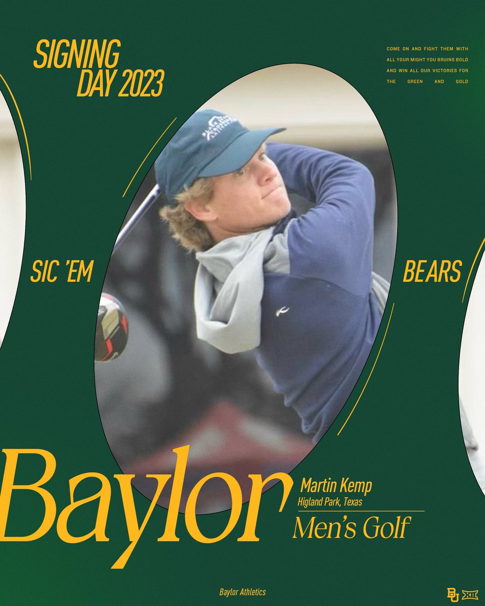 Baylor Men's Golf ⛳️ tweet media