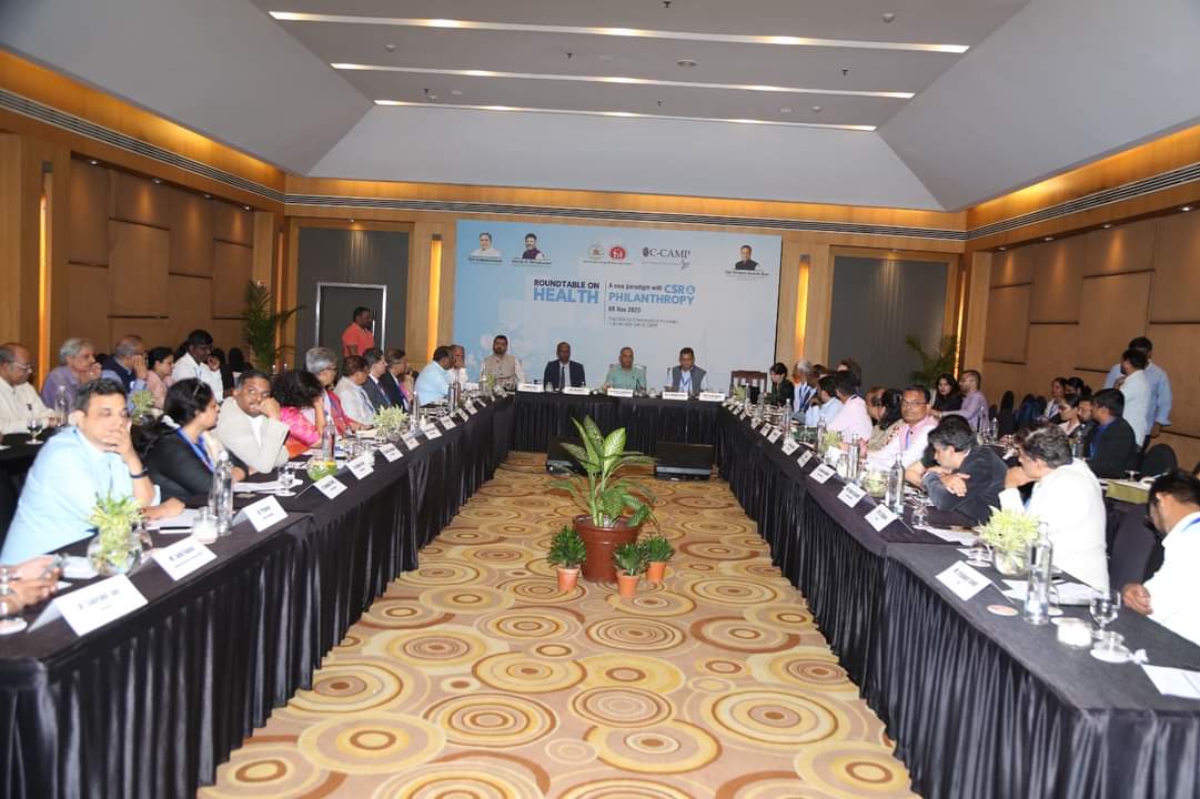 dineshgrao's tweet photo. Government of Karnataka in association with C-Camp held a Round Table on Health - Exploring New Paradigms with CSR and Philanthropy
Together, we discussed various possibilities to mobilise funds through strategic partnerships. Our emphasis was to utilise local technologies and innovations to improve our healthcare system.
I am sure with this partnership, we shall strive forward to make healthcare affordable and accessible to all.