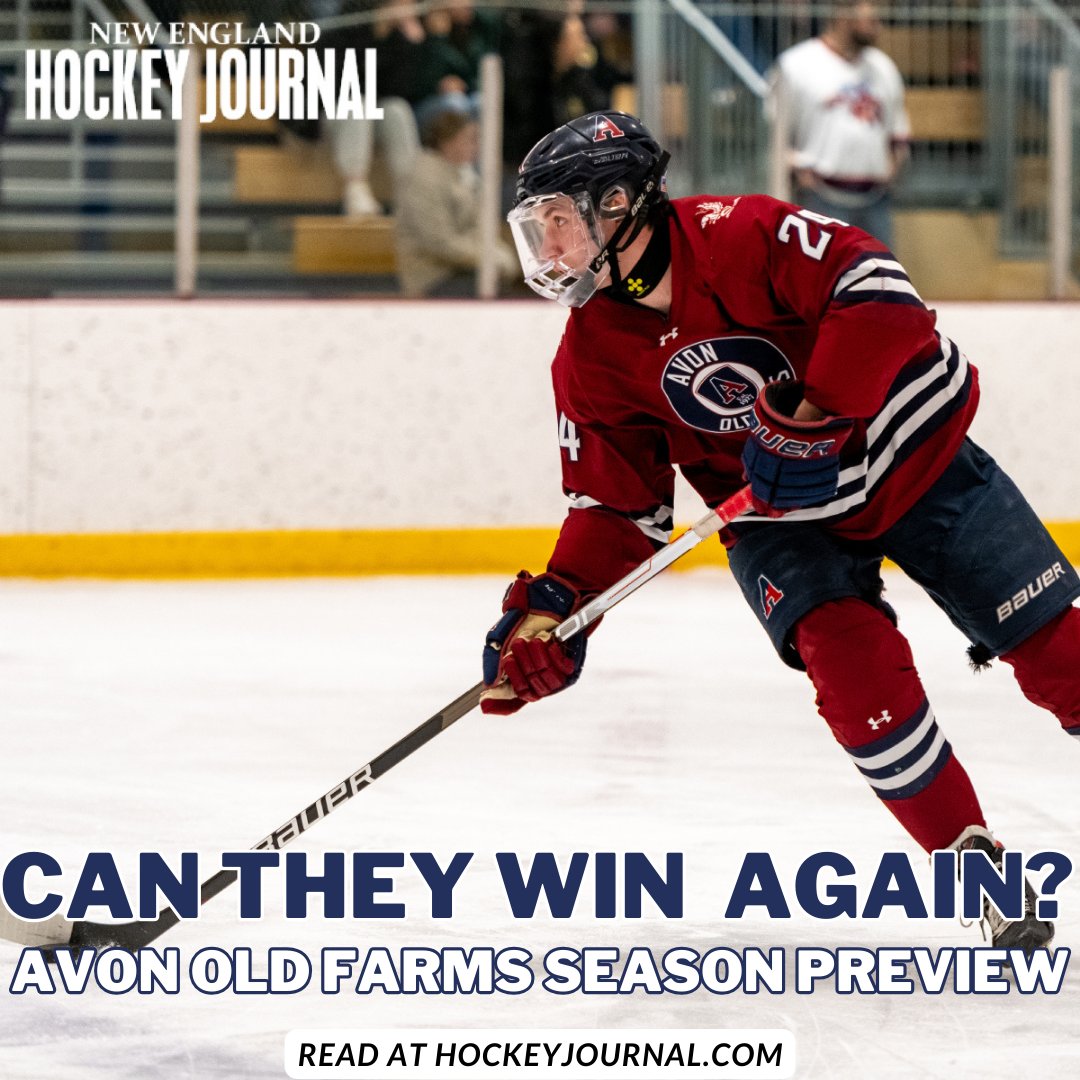 NEHockeyJournal's tweet photo. Can Avon Old Farms repeat as Elite 8 champs? 

Here's our preview. 

From @EvanMarinofsky: https://t.co/tTPD4rU8zB https://t.co/5rFKk99TOT