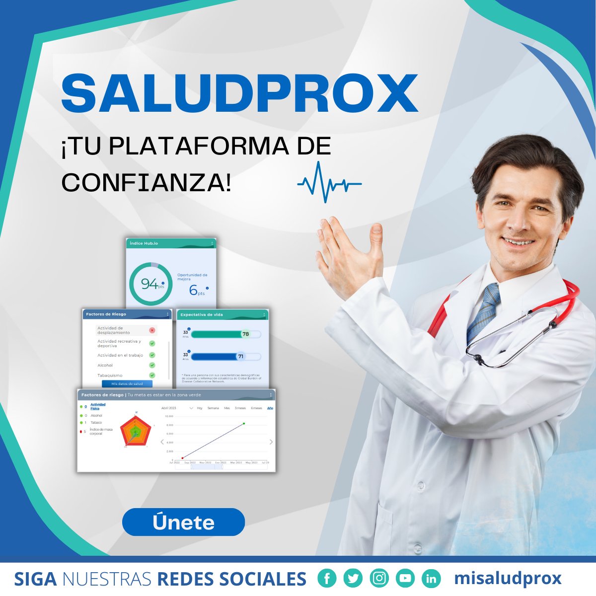 SaludProx's tweet photo. ¿Buscas confiabilidad en tu plataforma de salud? ¡SaludProx es la respuesta!

¡Regístrate GRATIS ahora! ➡️ https://t.co/iQcYdEml2K 

#SaludProx #CuidadoDeSalud #ConfianzaMédica #Salud #Bienestar #CuentaGratis https://t.co/cMsBuXQQY7