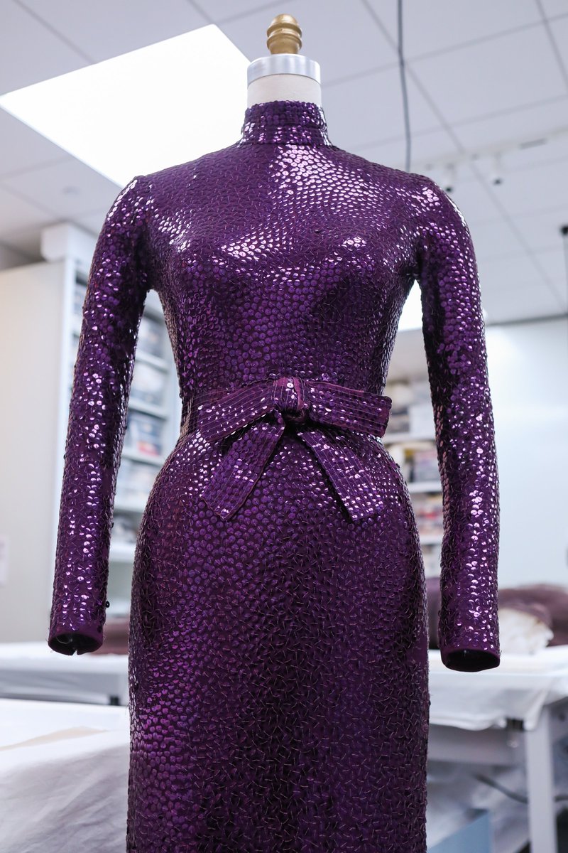 metmuseum's tweet photo. DYK: When garments enter The Met collection, they can no longer be worn on the human body. 

So how can we understand the movement and energy of these masterpieces of fashion? https://t.co/U5Acgh2bsU
