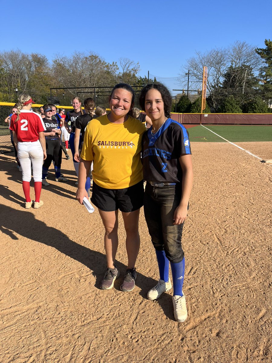 Sienna Meli (@smmeli02) on Twitter photo Wonderful camp last weekend at Salisbury! Big thank you to <a href="/CoachLLord/">Lacey Lord</a> <a href="/SalisburySB/">Salisbury Softball</a>! Thank you for all the tips, feedback, and a great weekend! #GoGulls Wonderful camp last weekend at Salisbury! Big thank you to <a href="/CoachLLord/">Lacey Lord</a> <a href="/SalisburySB/">Salisbury Softball</a>! Thank you for all the tips, feedback, and a great weekend! #GoGulls
