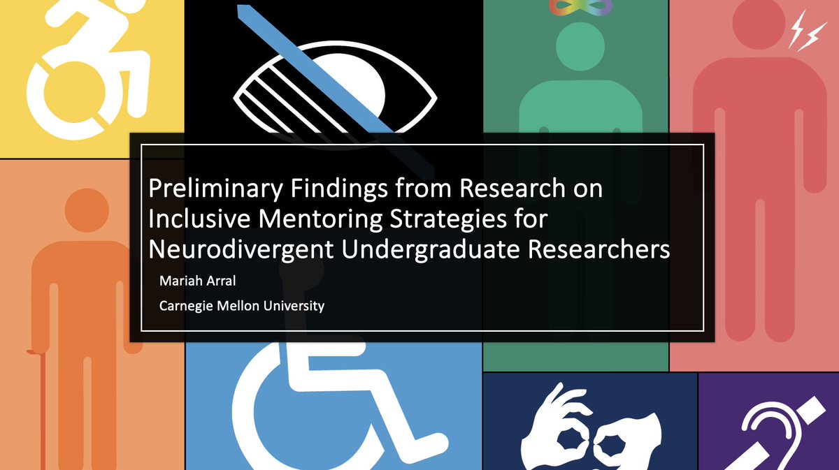 Mariah Arral, Ph.D. (@mariaharral) on Twitter photo At 4:40 today I am presenting some preliminary findings from my Co-PI (<a href="/JeffreyMHalpern/">Jeffrey M Halpern (he/him)</a>) and I's research on inclusive mentoring stratiagies for UG researchers!
Hope to see you in Bayhill 30!
<a href="/aicheeddiv/">AIChE Education Division</a> #AIChE2023 At 4:40 today I am presenting some preliminary findings from my Co-PI (<a href="/JeffreyMHalpern/">Jeffrey M Halpern (he/him)</a>) and I's research on inclusive mentoring stratiagies for UG researchers!
Hope to see you in Bayhill 30!
<a href="/aicheeddiv/">AIChE Education Division</a> #AIChE2023