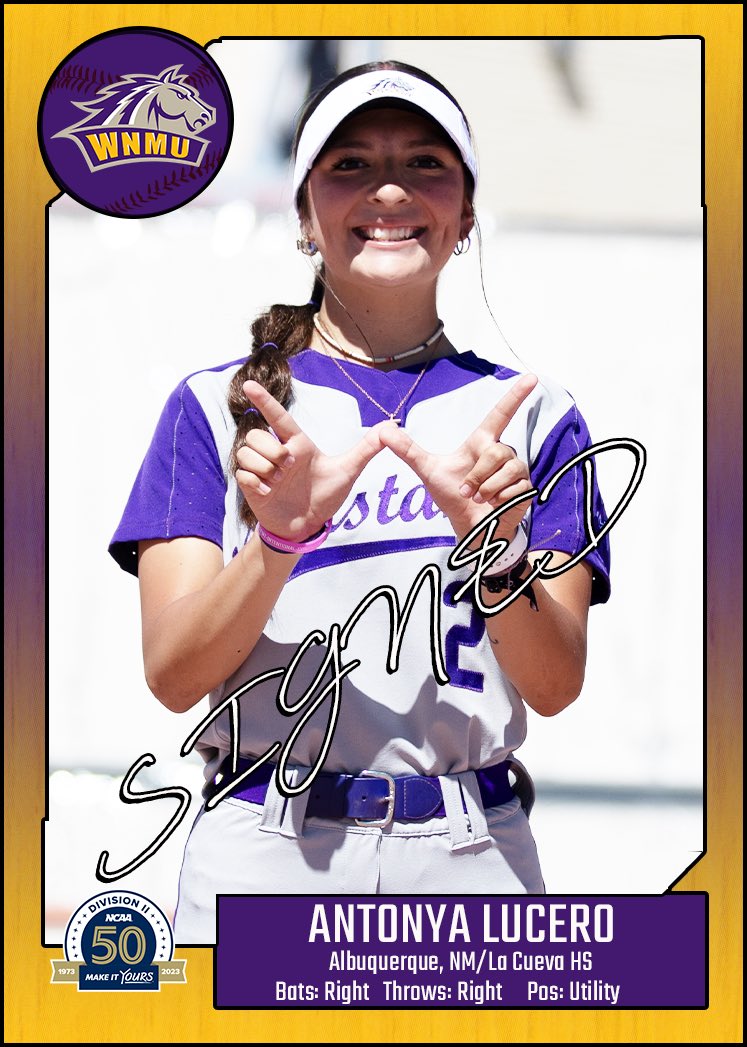 🚨From Albuquerque, NM!

Welcome to the Mustang Family, Antonya Lucero! 🐎🥎💜

#RareBreed