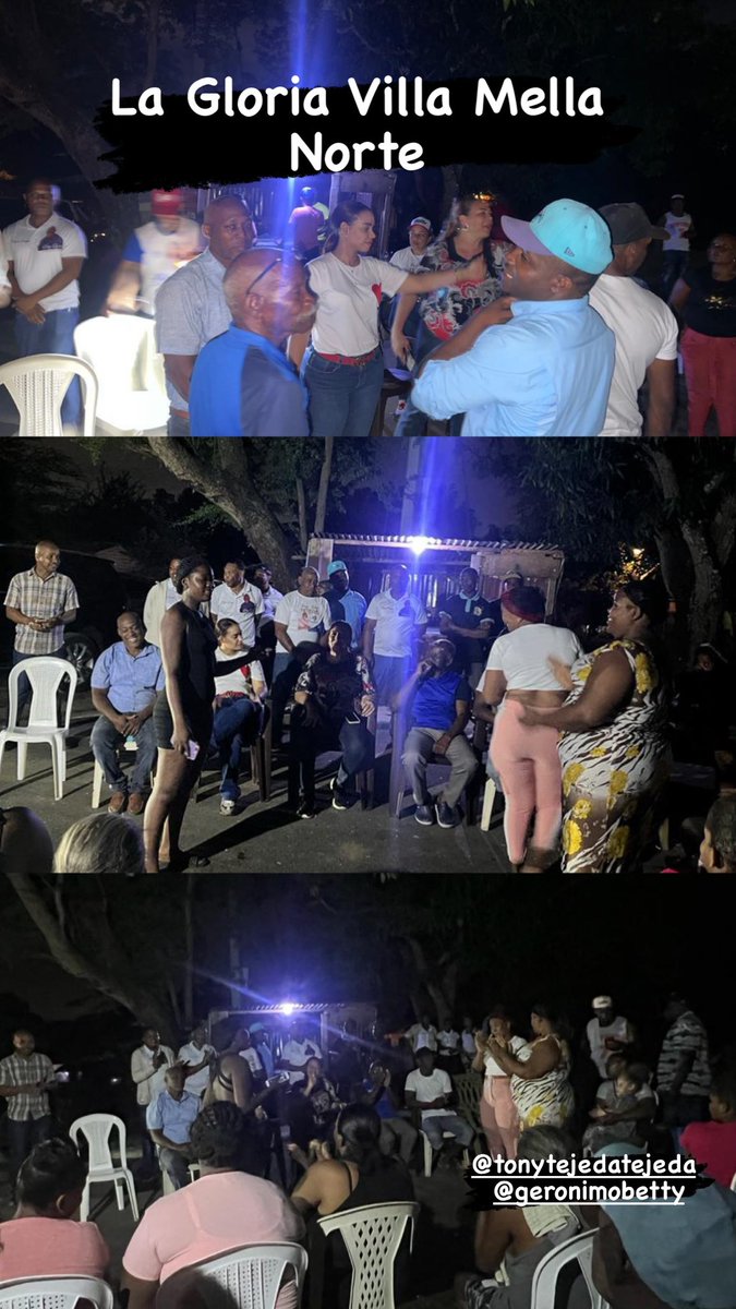 Lucydeleon2025's tweet photo. Ayer después de un excelente mano a mano estuvimos en una hermosa reunión en el Sector La Gloria, Villa Mella Norte acompañada de la próxima Alcaldesa @geronimobetty y el Regidor @tonytejedatejeda y tanta gente❤️

Lucy de Leon DIPUTADA 2024-2028
Ahora Sííí 🎉 💯 🔥 
VOTA PRM 👍🏻 https://t.co/DaZ3vRjWiQ