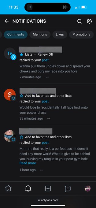 The comments on my new post are getting making me hot 🥵🔥 you&rsquo;re really missing out. https://t.co/FfQ