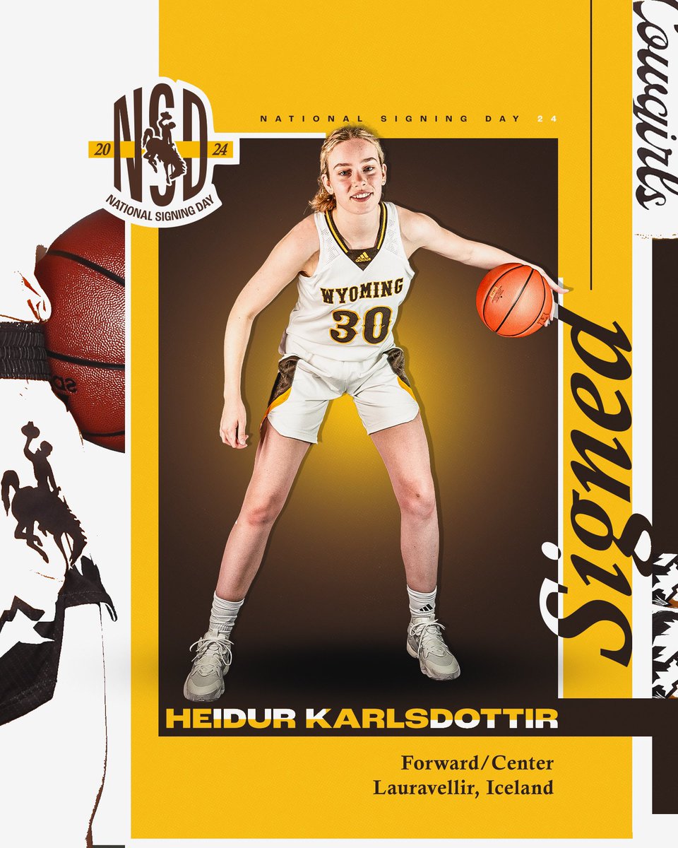 wyo_wbb's tweet photo. 🤠🇮🇸 
Welcome to Cowgirl Basketball 🤠✍️ https://t.co/0FpG9tCmnT