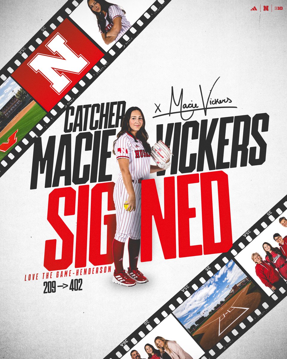 Nebraska Softball tweet media