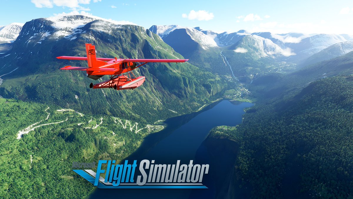 Sveriges vyer skådas bäst ovanifrån 🛩

Microsoft Flight Simulator World Update XV Nordics &amp; Greenland är tillgängligt nu!